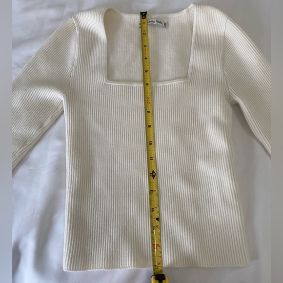Off white square neck top - Picture 6 of 6